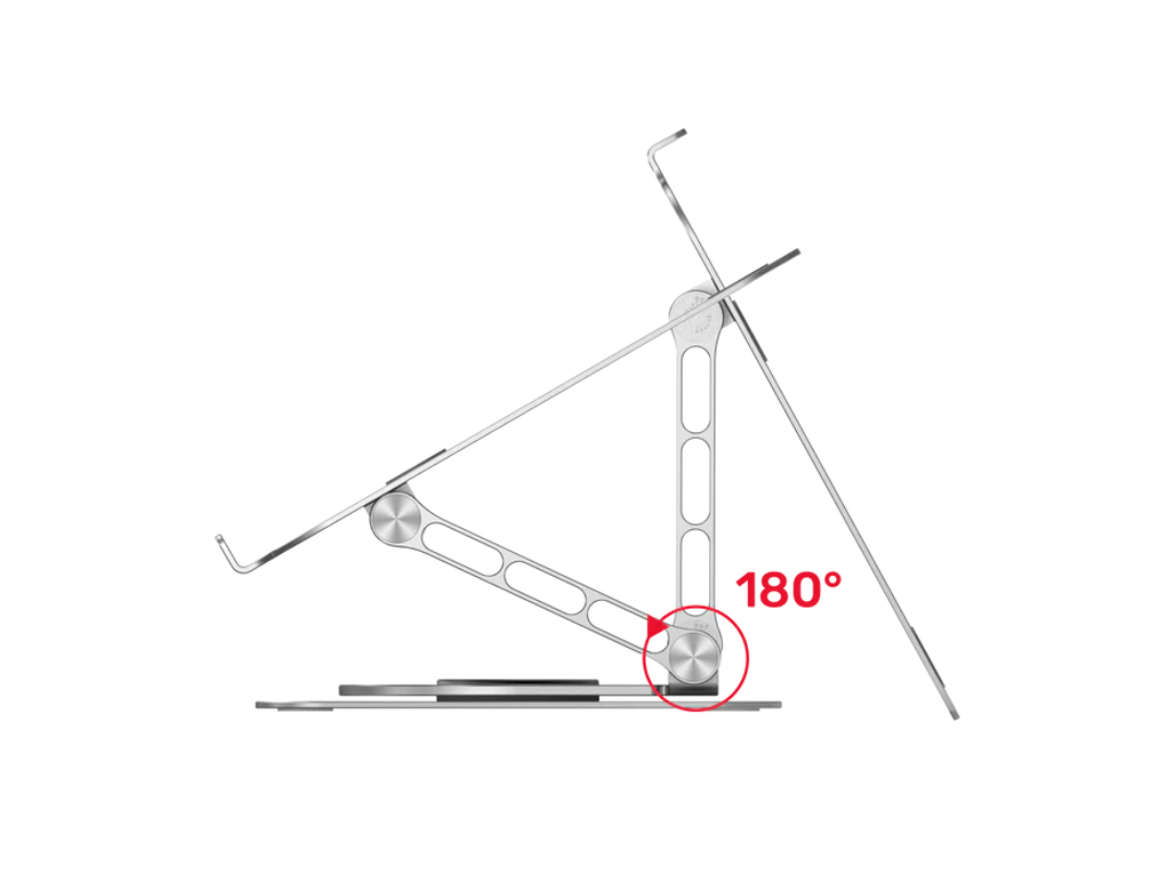 Unitek 360° Rotating Adjustable Laptop Stand - Ergonomic Design Unitek 360° Rotating Adjustable Laptop Stand - Ergonomic Design